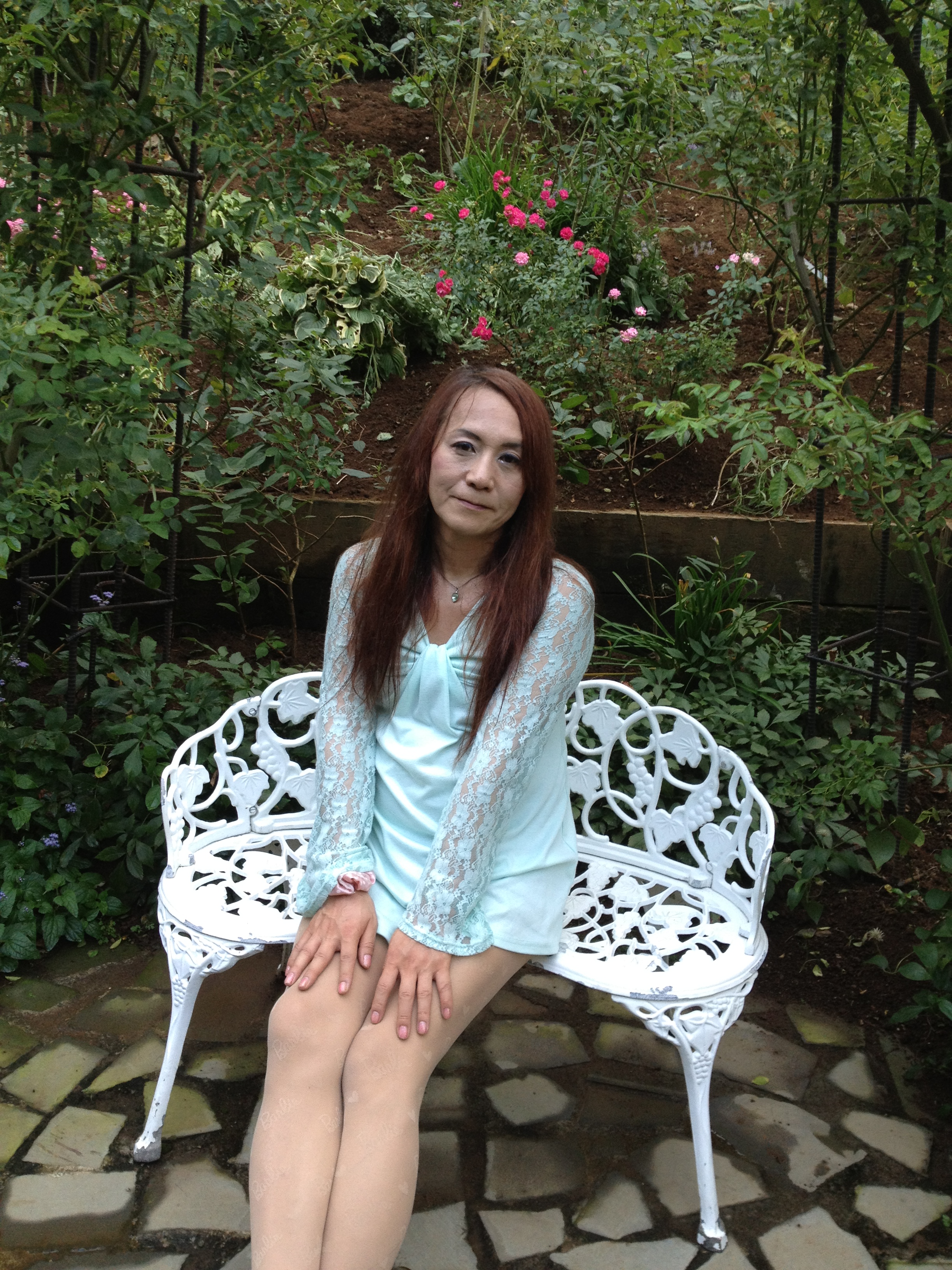 熱海のローズガーデンにて